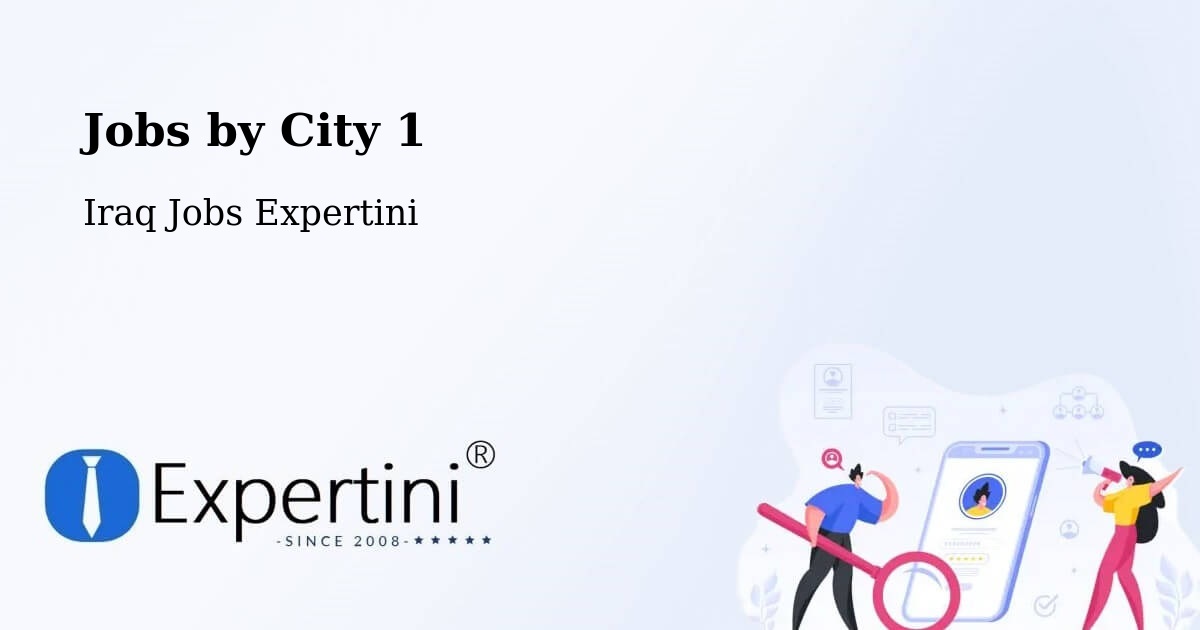 City Jobs in Iraq - Expertini