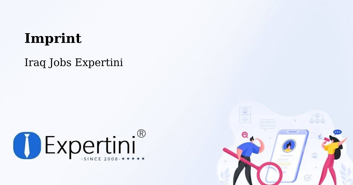 Imprint – Basrah - Iraq Jobs Expertini