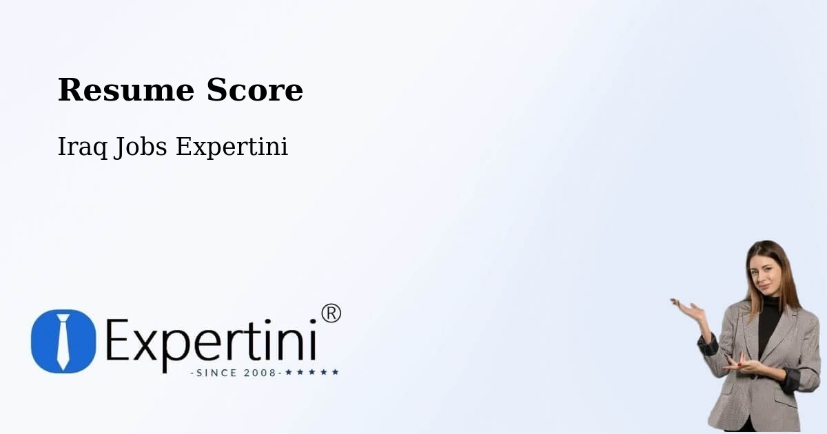 Resume Score & Job Description Match Tool – Basrah - Iraq Jobs Expertini